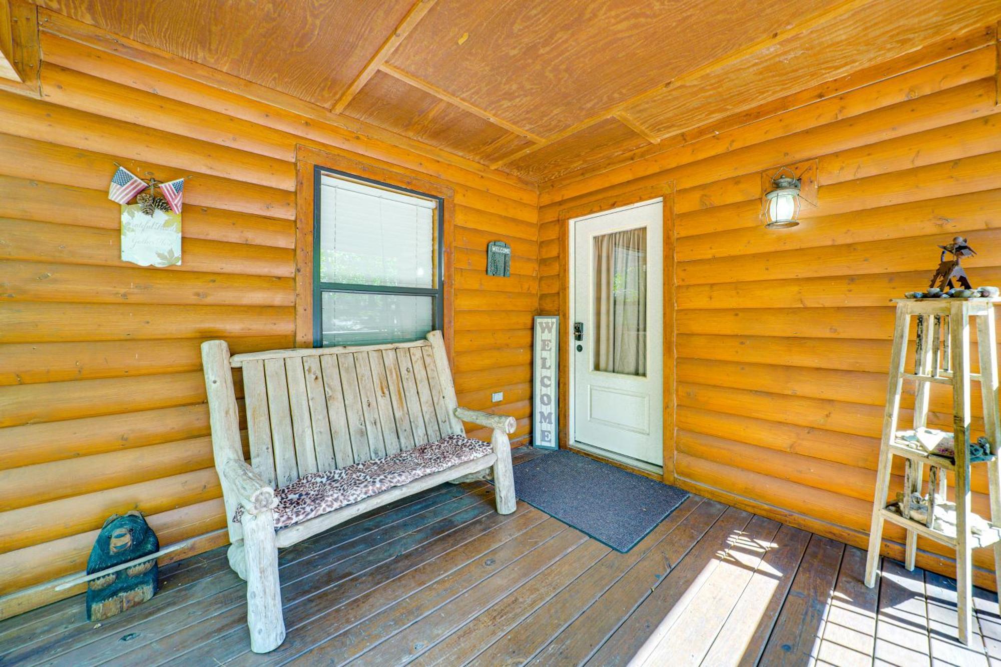 Broken Bow Rental Cabin With Hot Tub And Bar Zewnętrze zdjęcie