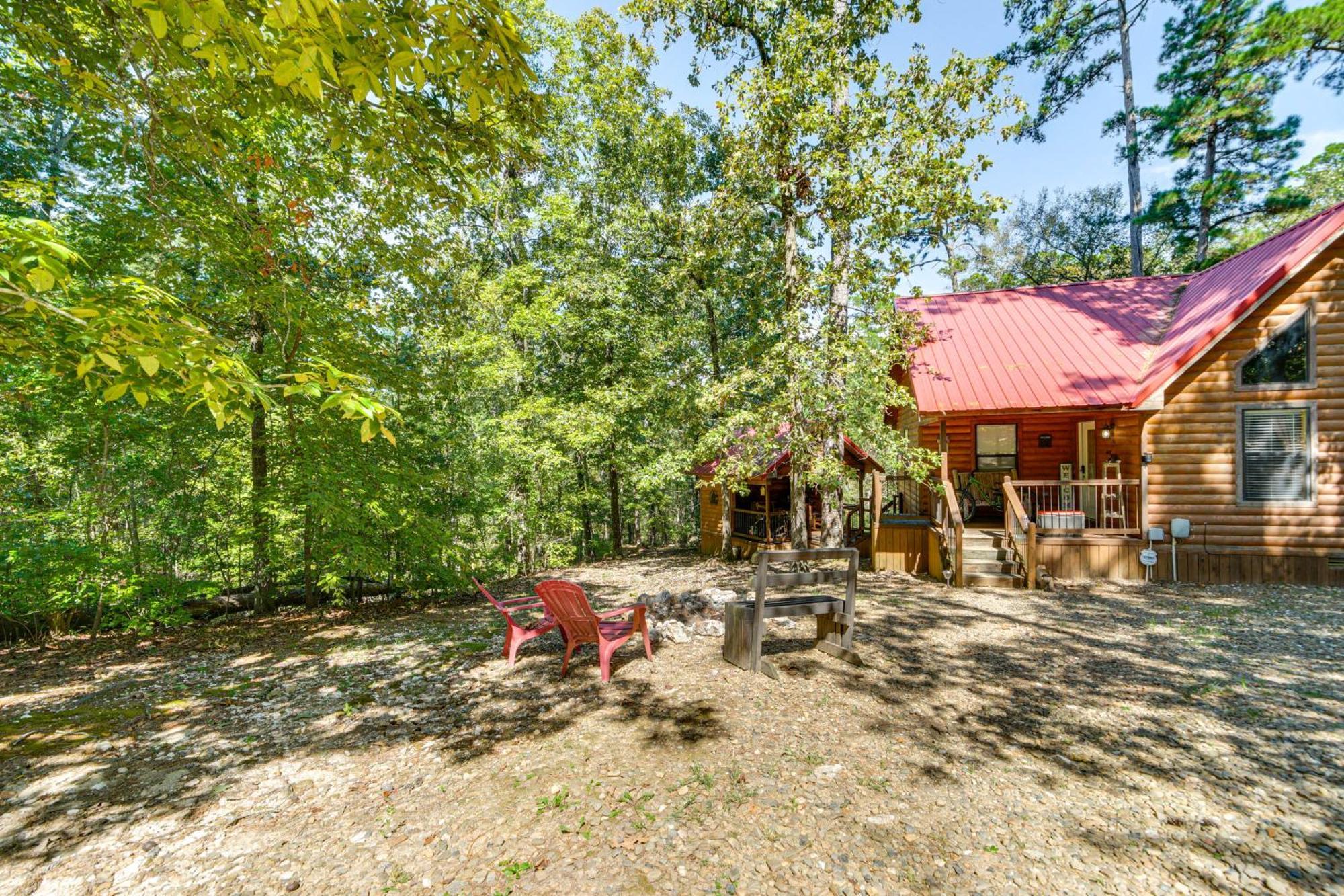 Broken Bow Rental Cabin With Hot Tub And Bar Zewnętrze zdjęcie